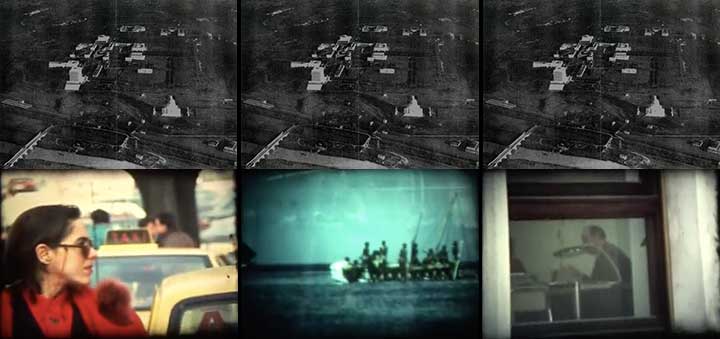 collage of stills from the film Vita Elementari